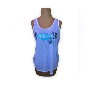 University of Kentucky racer back tank top size large